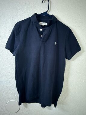 Aeropostale Men's Navy Polo Shirt